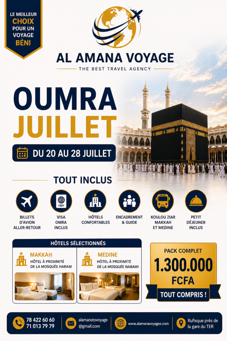 Umrah JUILLET