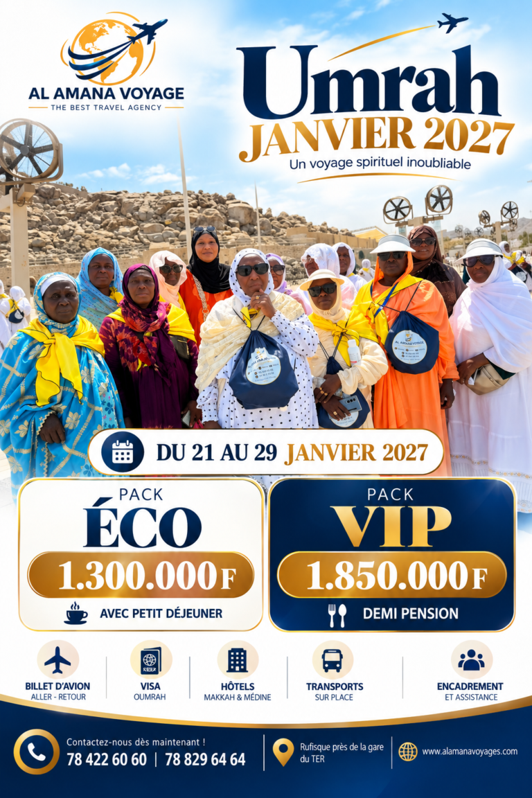 Umrah JANVIER 